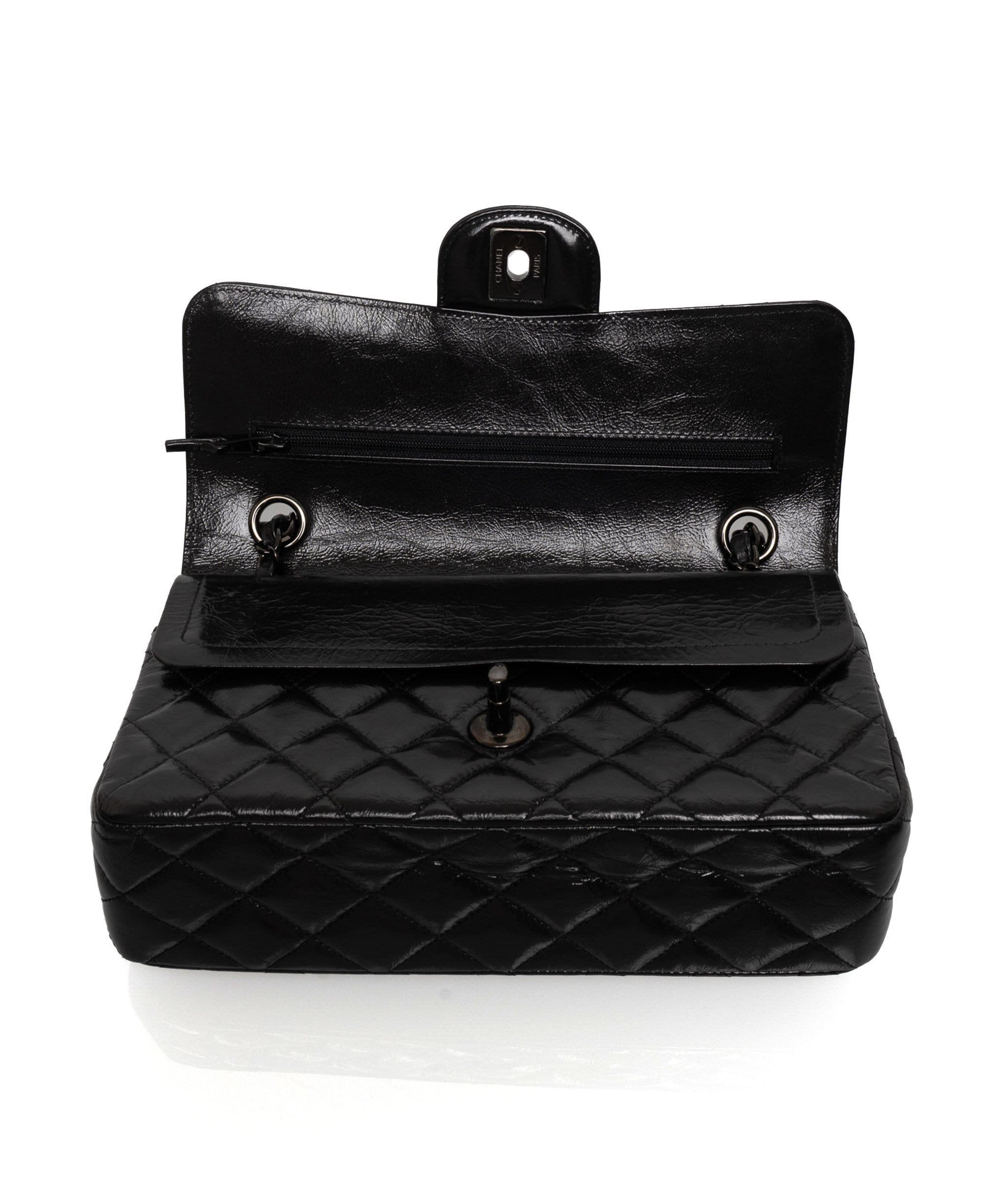 Chanel Chanel So Black Classic 9" Small  Double Flap - AWL1458