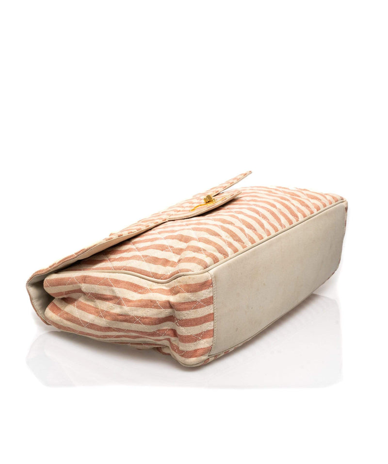 Chanel Stripe Flap XXL Flap bag - ASL1358 – LuxuryPromise
