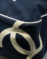 Chanel Chanel Supermodel Canvas Navy Printed CC Logo large Shoulder Bag - AWL3194