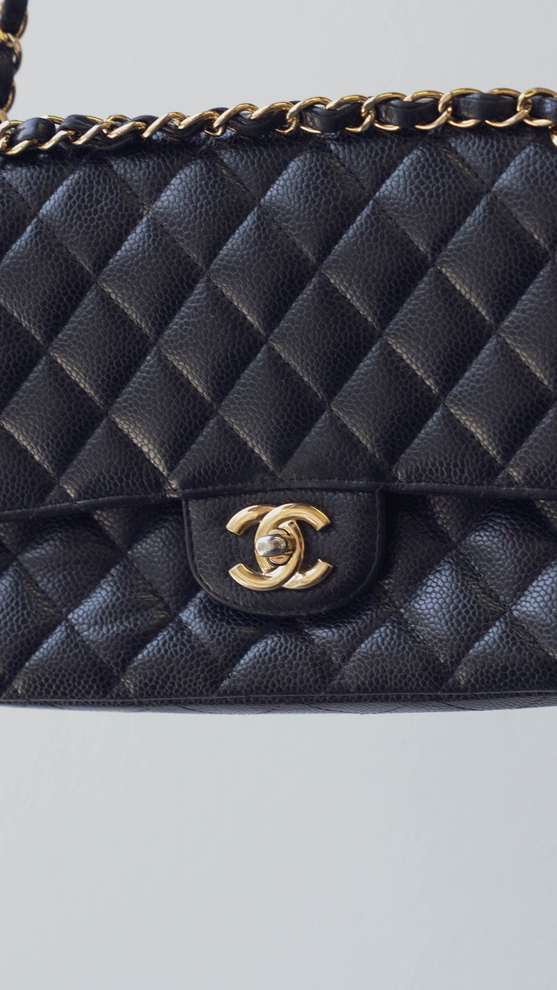 Chanel Classic Flap Medium Black Caviar GHW - ASL2037 – LuxuryPromise