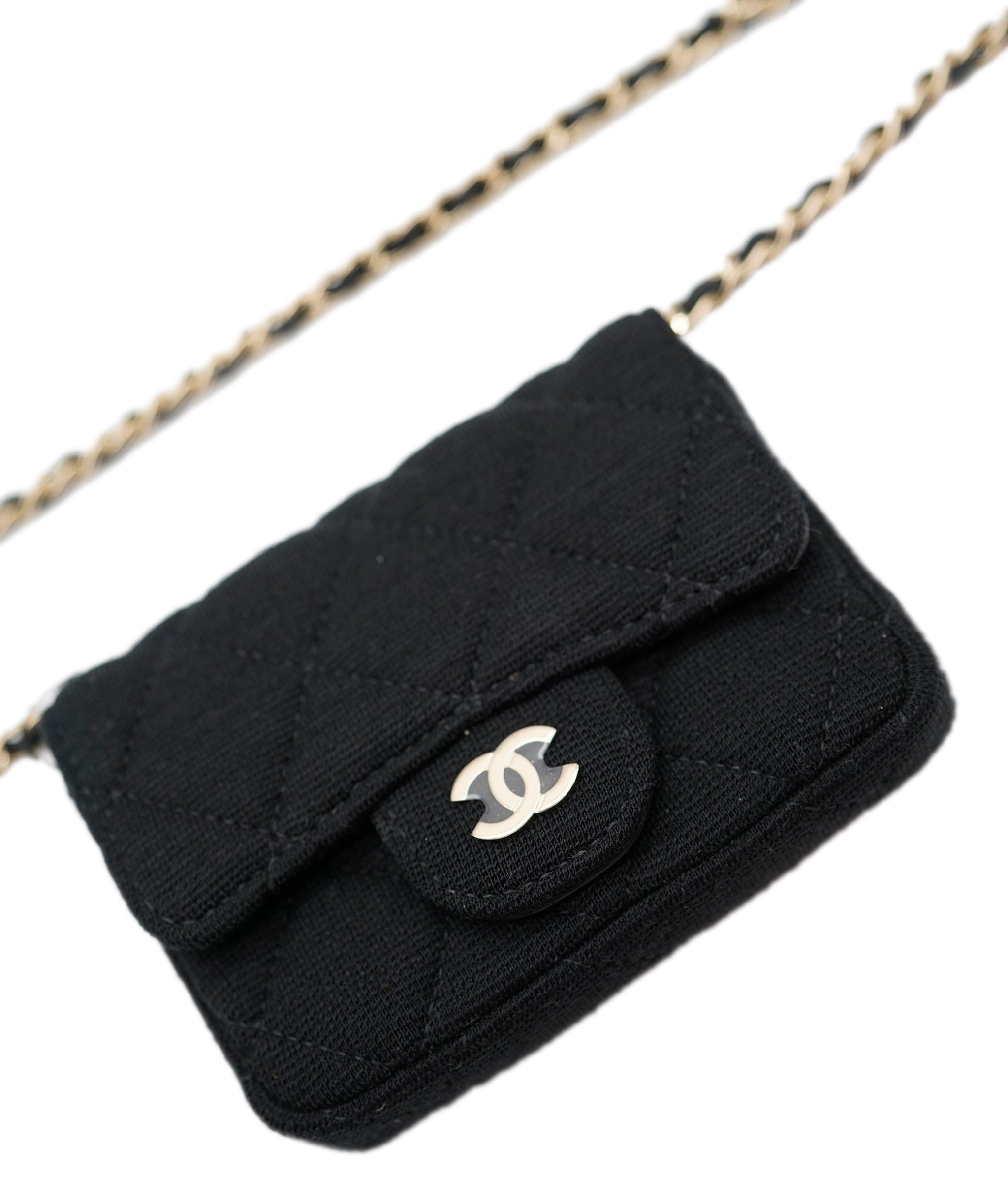 Chanel Chanel Timeless Mini Belt Bag Black with GHW - ALL0384