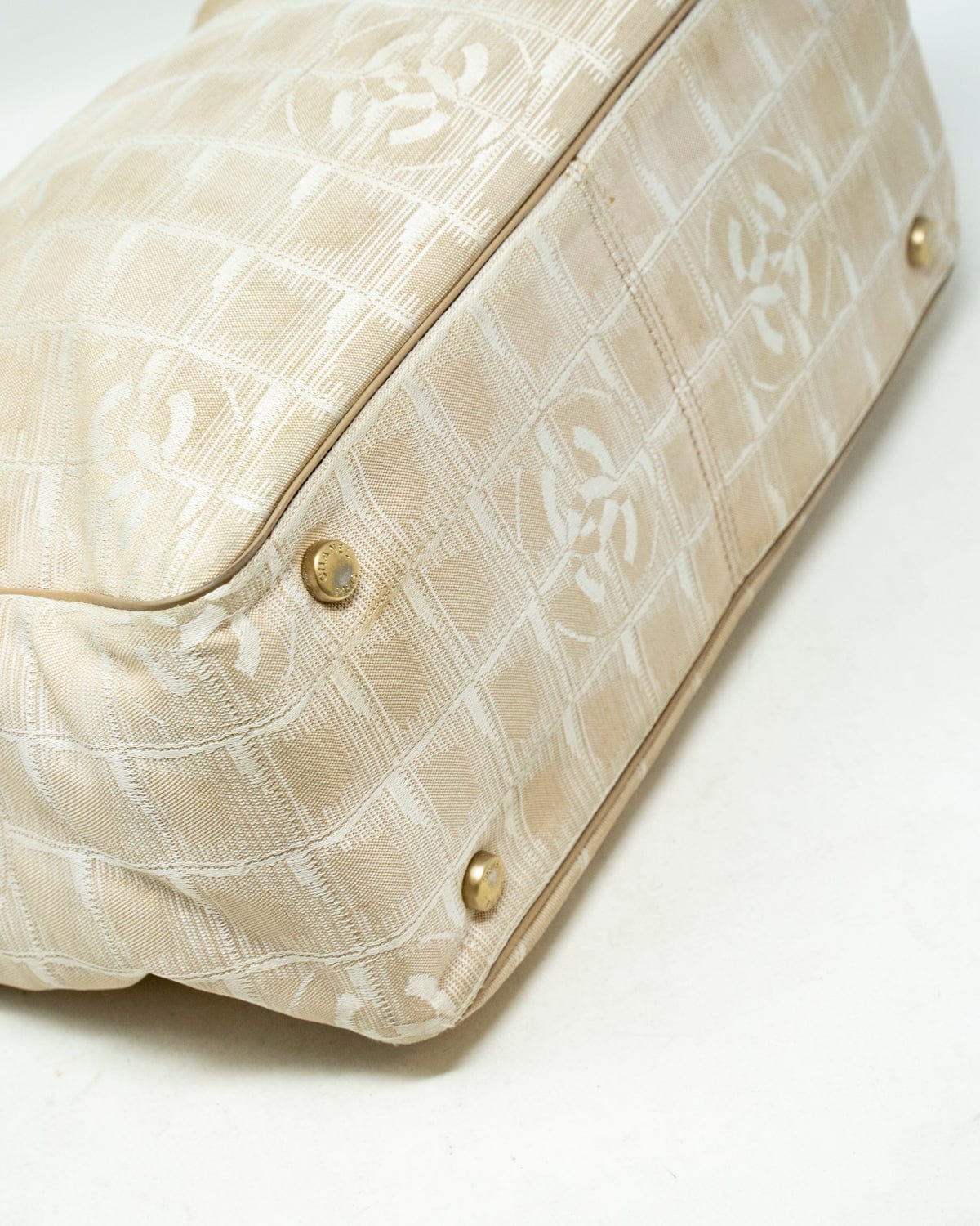 Chanel Chanel Traveline Beige Bag - ADL1978