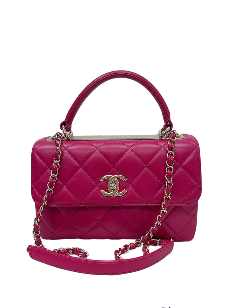 Chanel Chanel Trendy CC Top Handle Pink SYL1078