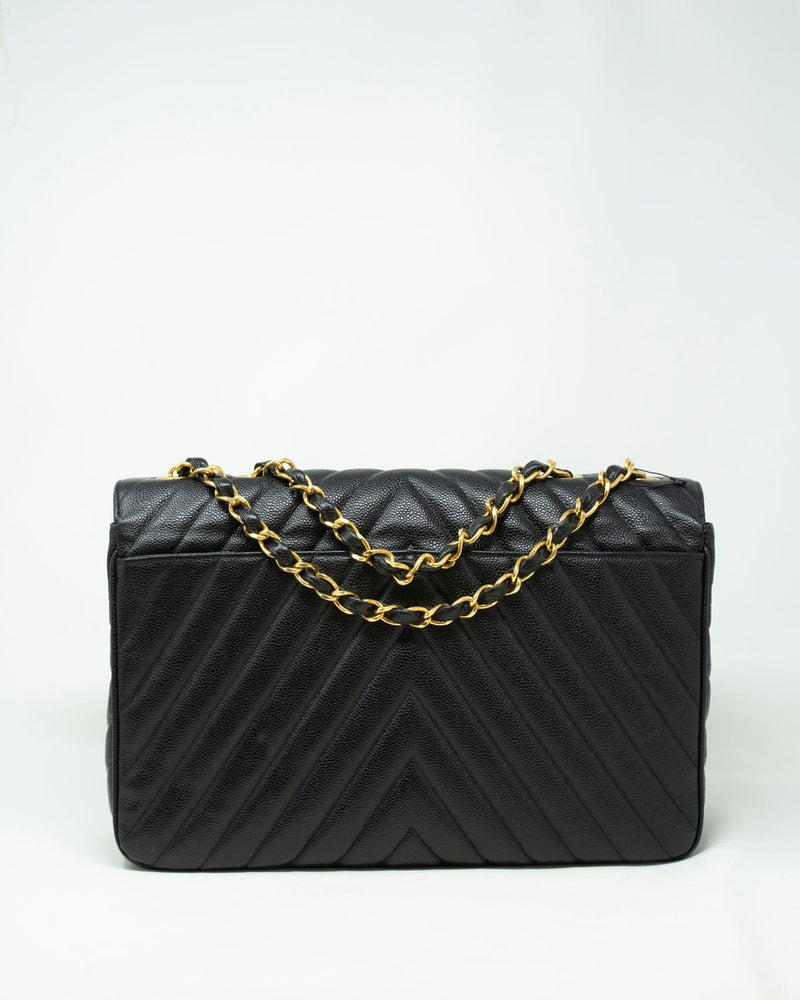 Chanel Caviar Envelope Shoulder Bag