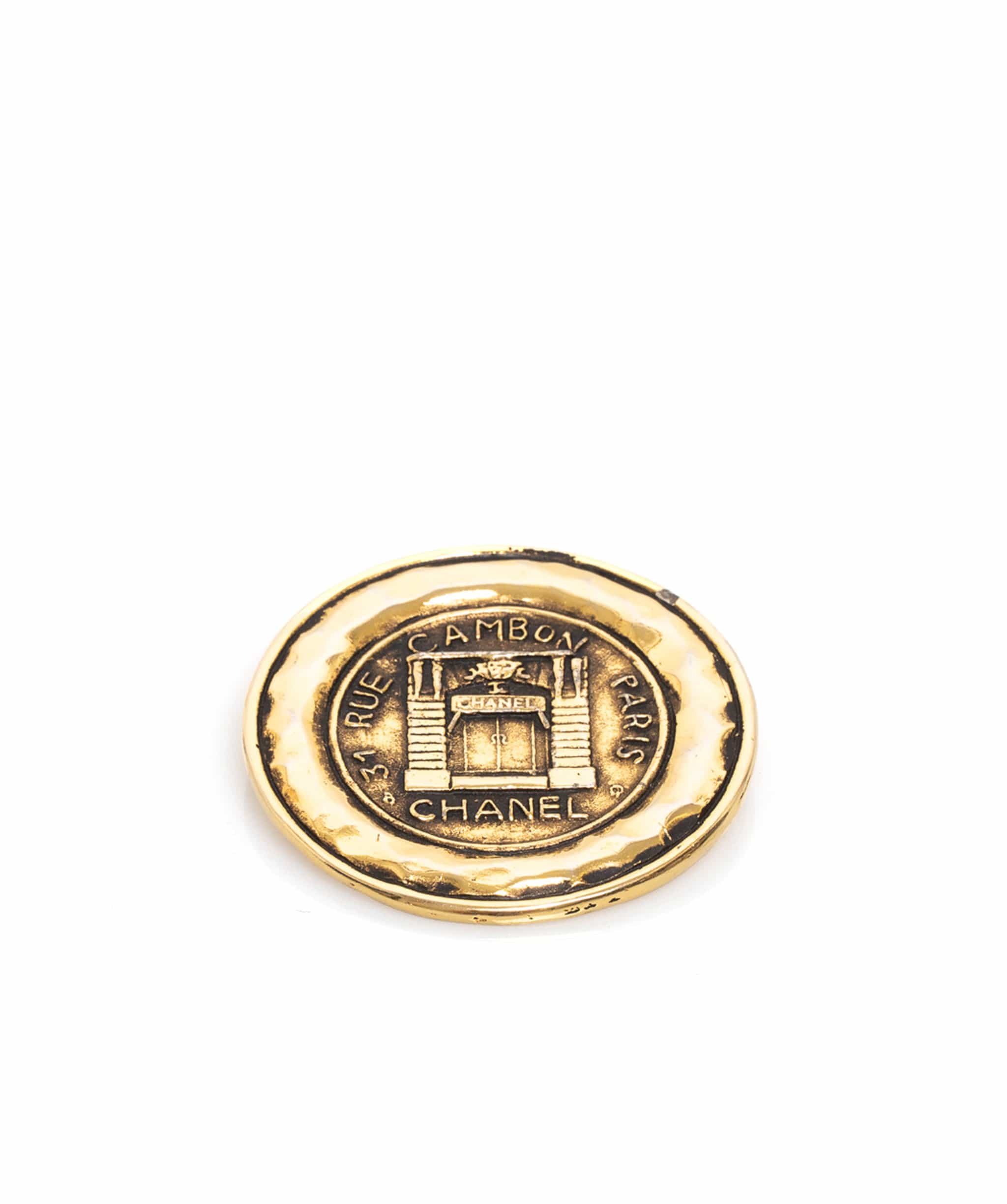 Chanel Chanel Vintage 31 Rue Cambon Round Brooch - AWL1608