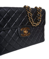 Chanel Chanel Vintage Black Jumbo Classic Bag - AWL1419