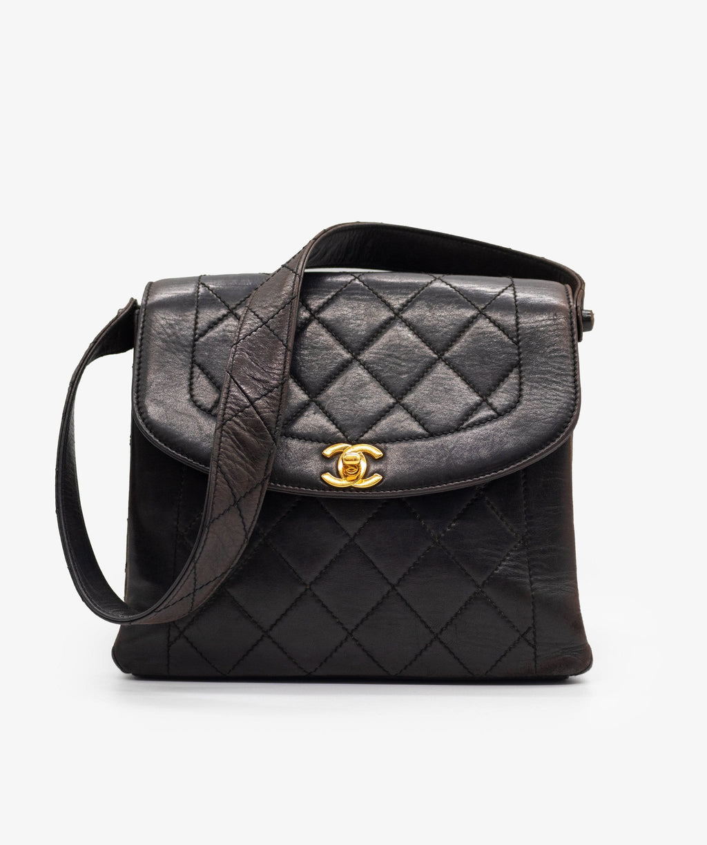Chanel Vintage Dark Brown Shoulder Bag RJL1267 – LuxuryPromise
