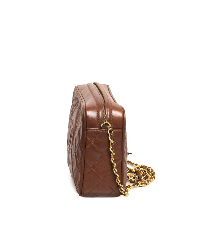 Chanel Chanel Vintage Brown Tassel Camera Bag - AWL1615