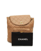 Chanel Chanel Vintage Caramel Dumas Backpack - AWL1399