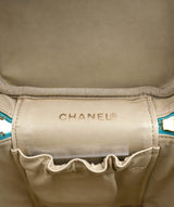 Chanel Chanel Vintage Caviar Skin Tiffany Blue Upright Case - AWL3771