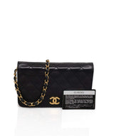 Chanel Chanel Vintage CC Timeless Mini Lambskin Leather Flap Bag - AWL1318