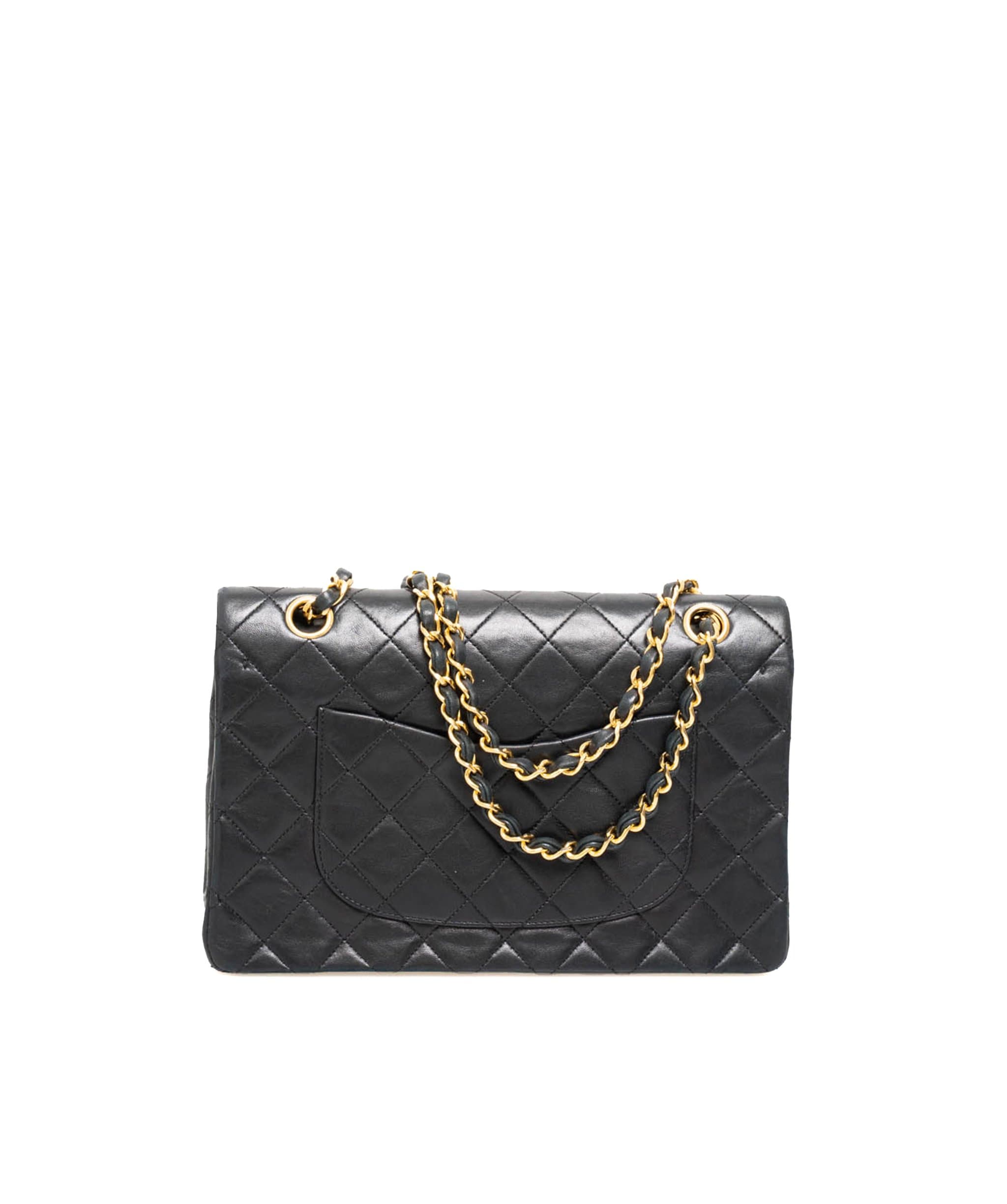Chanel Chanel Vintage Classic Double 10" Med Flap Bag - ADL1536