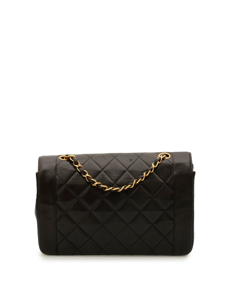 Chanel Chanel Vintage Diana 10" Medium Classic Flap Bag   - ASL1914