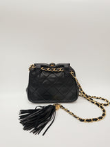 Chanel Chanel Vintage Kisslock Lambskin Beltbag GHW SKC1146