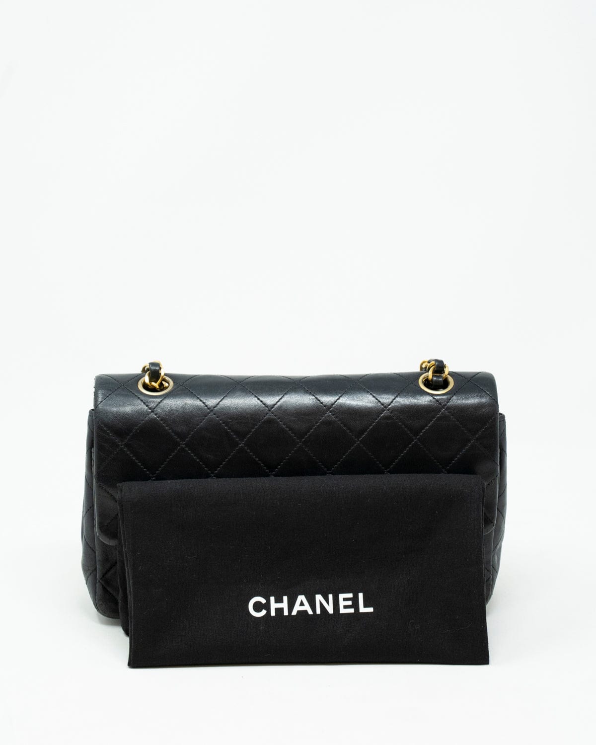 Chanel Chanel Vintage Lamsbkin GHW Small Flap Bag - ADL1875