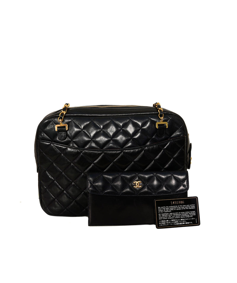 Chanel Chanel Vintage Matelasse Bag with Matching Purse  - AWL1457