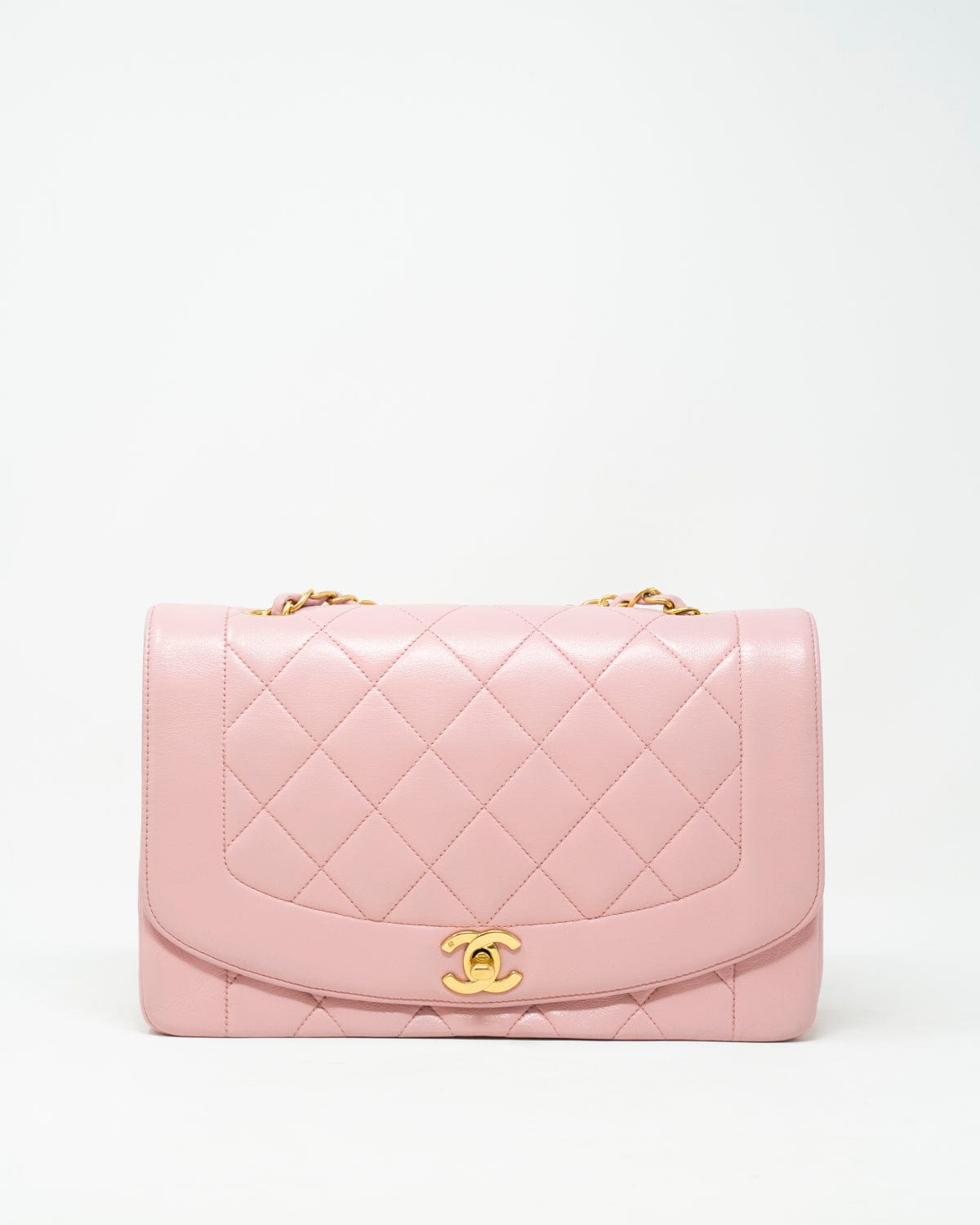 Chanel vintage Pink 10 med Diana Flap bag - AWL2528 – LuxuryPromise