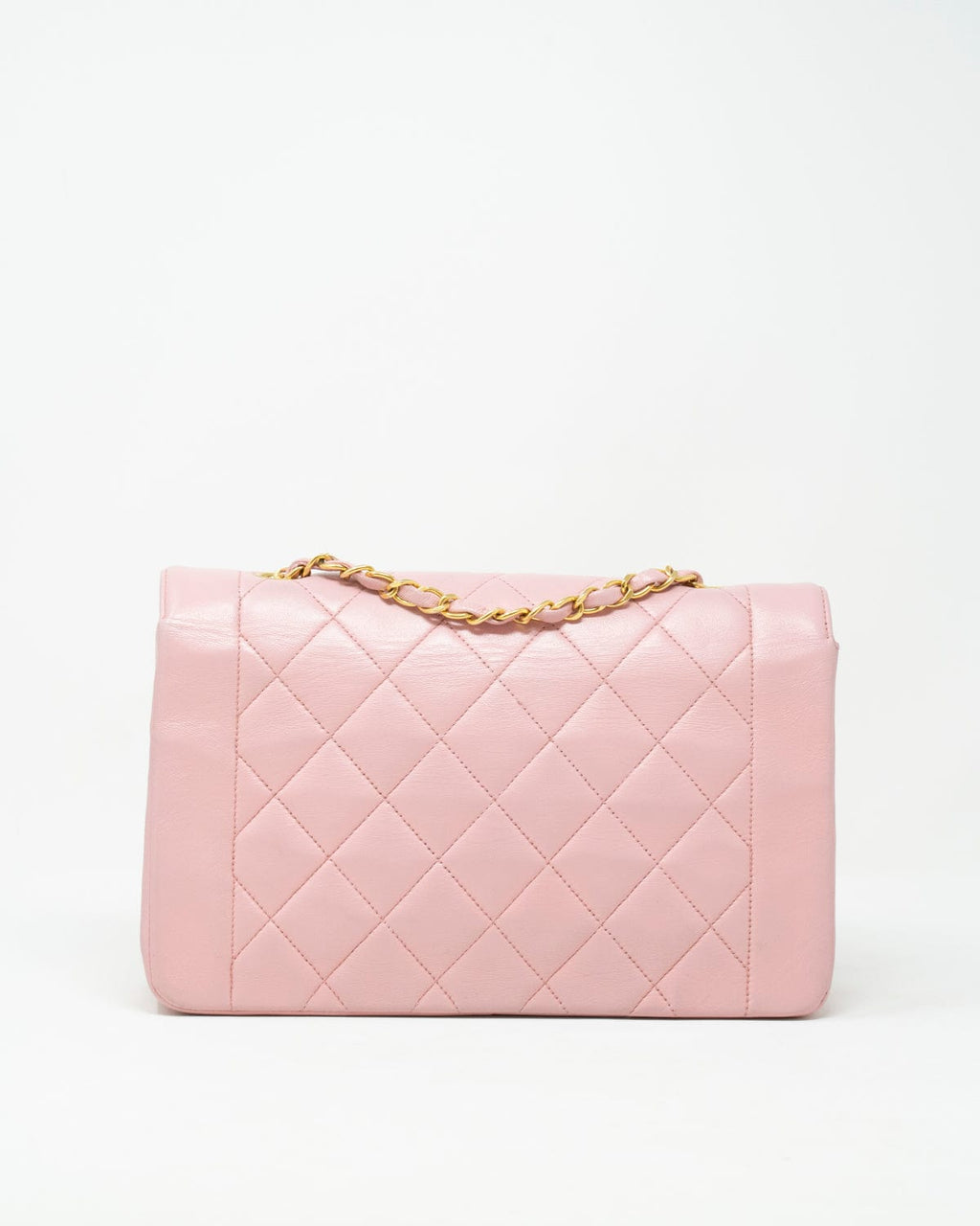 Chanel 1990 Pink Diana Matelasse Bag · INTO
