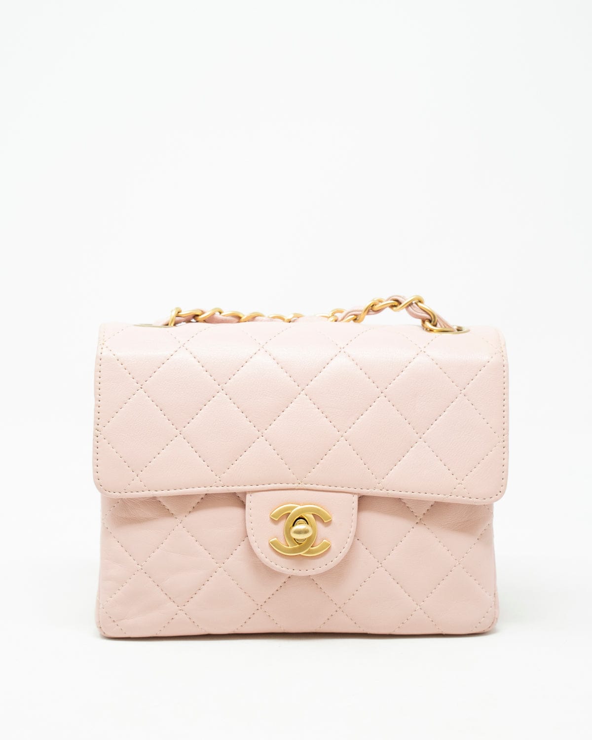 Chanel Chanel Vintage Pink 7" classic flap bag - AWL2569