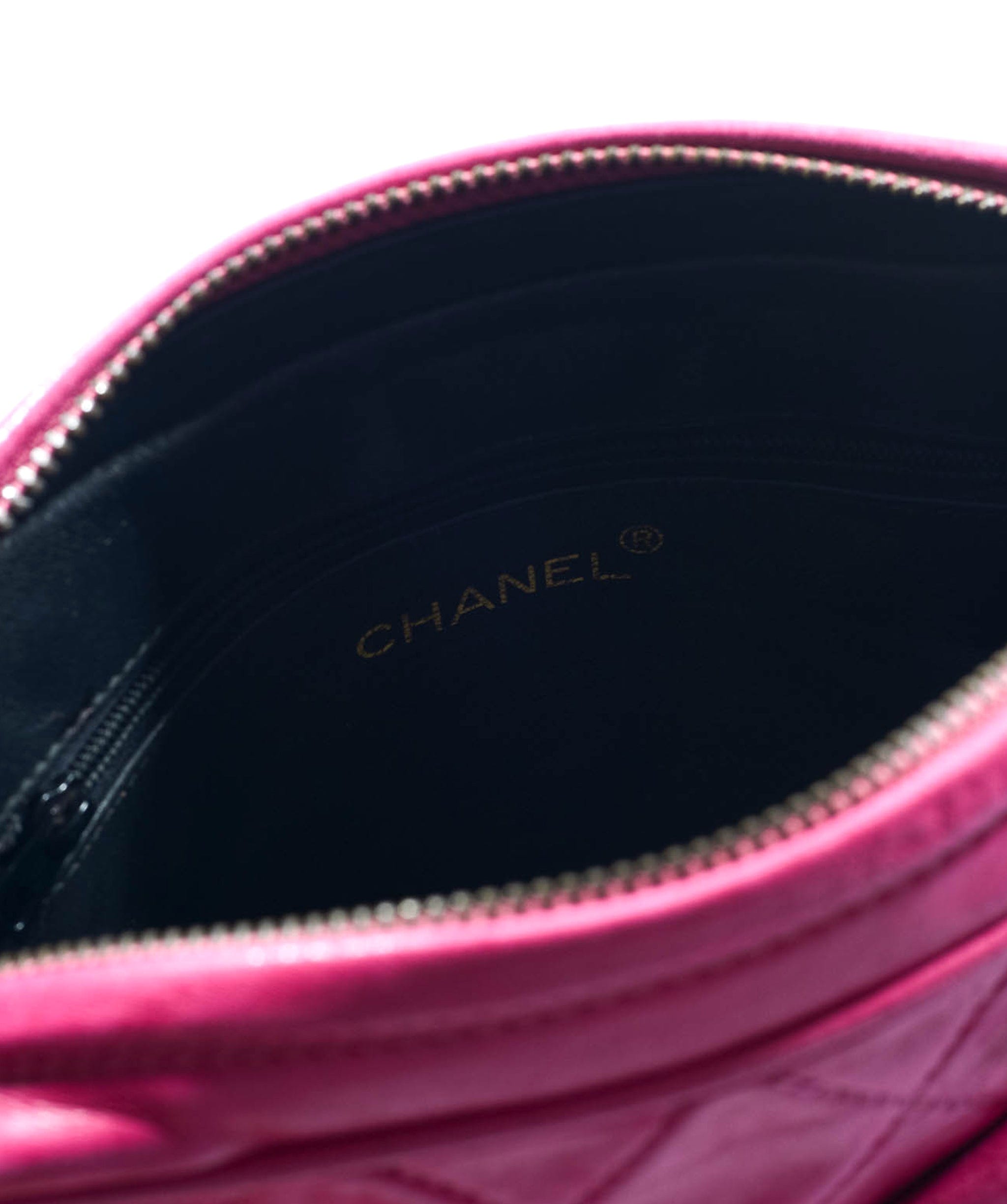 Chanel Chanel Vintage Pink Camera Leather Bag - AWC1744