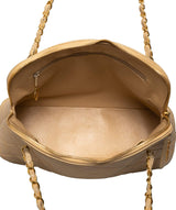 Chanel Chanel Vintage Quilted Beige Shoulder Bag - AWL1280
