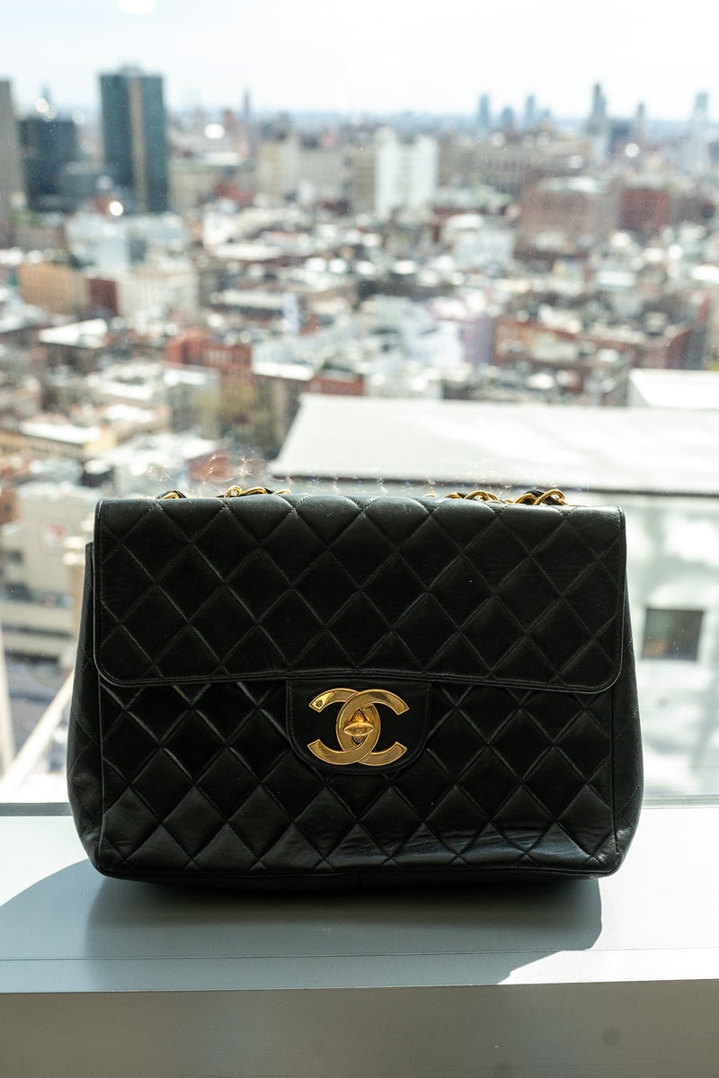 Chanel Vintage Quilted Jumbo Classic Flap Bag PXL1361 – LuxuryPromise