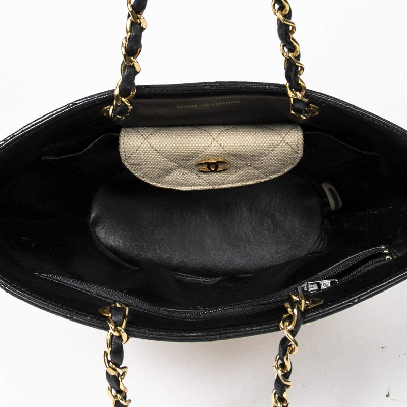 Chanel Vintage Small Bicolor Chain Tote MW2407 – LuxuryPromise