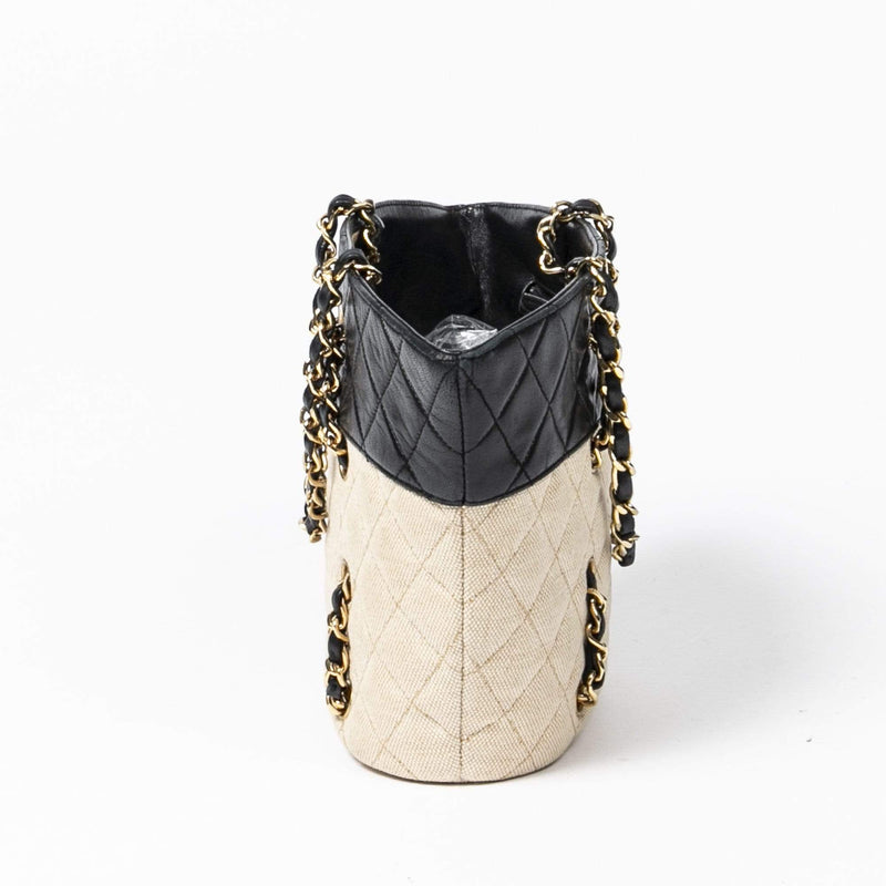 Chanel Bag with Classic Flap Crossbody Rare Enamel Top Handle Black  Lambskin Bag