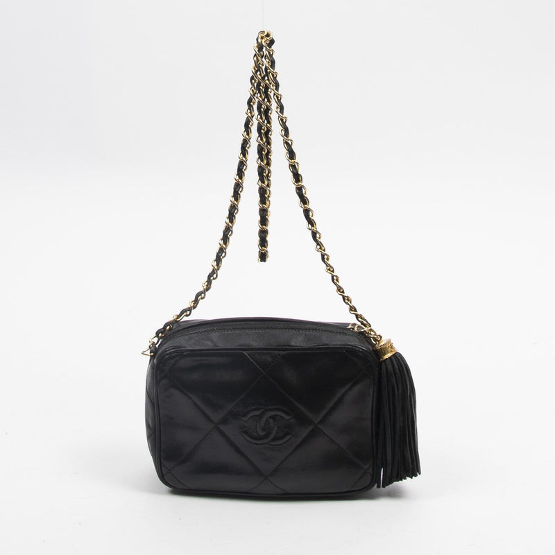 Chanel Vintage Small Camera Bag with Side Tassel - AWL1952