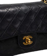 Chanel Chanel Vintage Small Classic Double flap 9" bag - ADL1333
