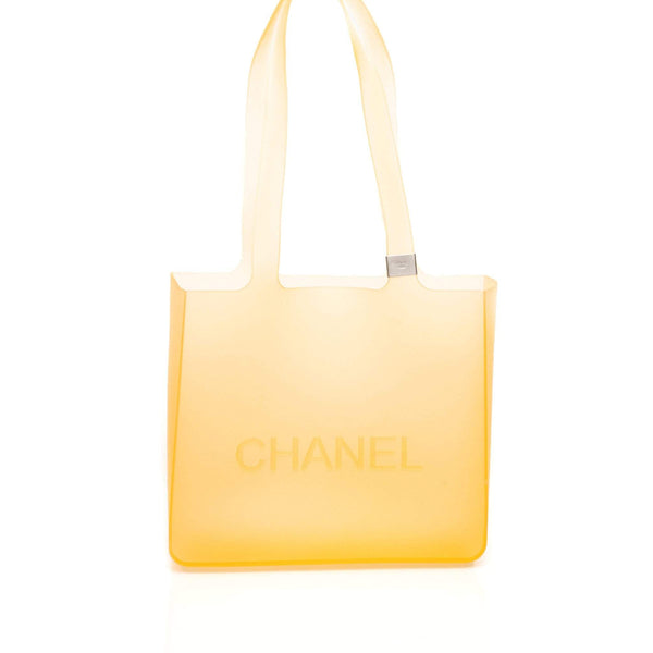 Chanel Jelly Handbag Tote Bag Clear Rubber – Timeless Vintage Company