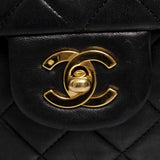 Chanel Chanel Vintage Square 10" Medium Lambskin Classic Double Flap - RCL1182