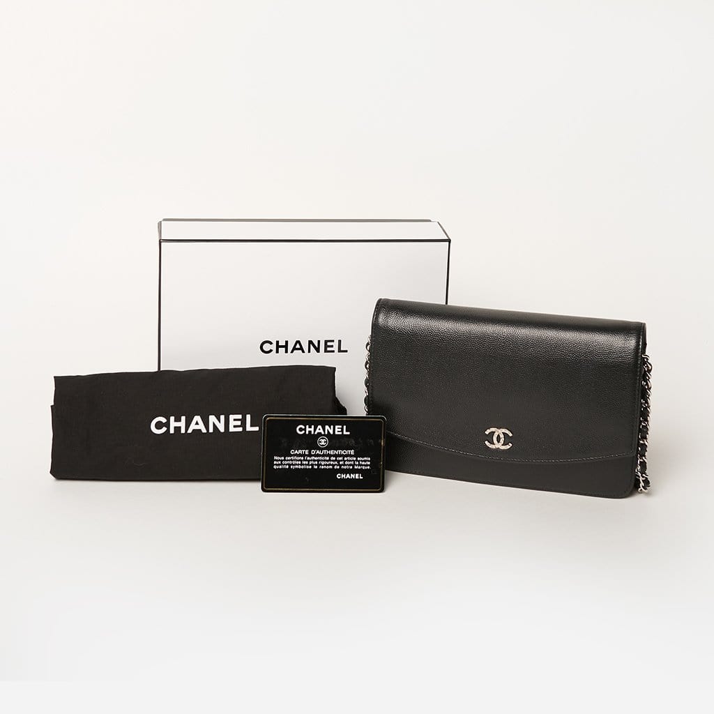 Chanel Chanel Wallet On Chain Black