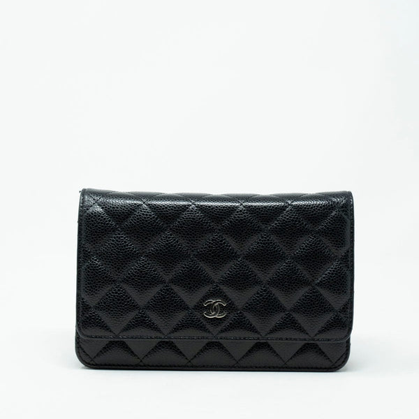 Chanel wallet on chain black caviar Silver Hardware 2548838 - ADL1869 –  LuxuryPromise