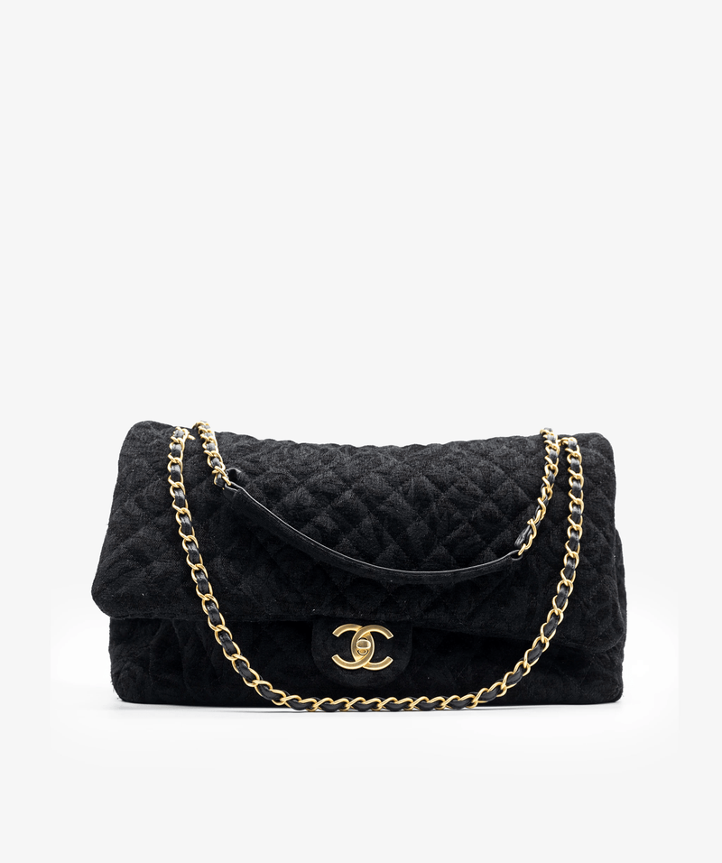 Chanel fabric sales flap bag