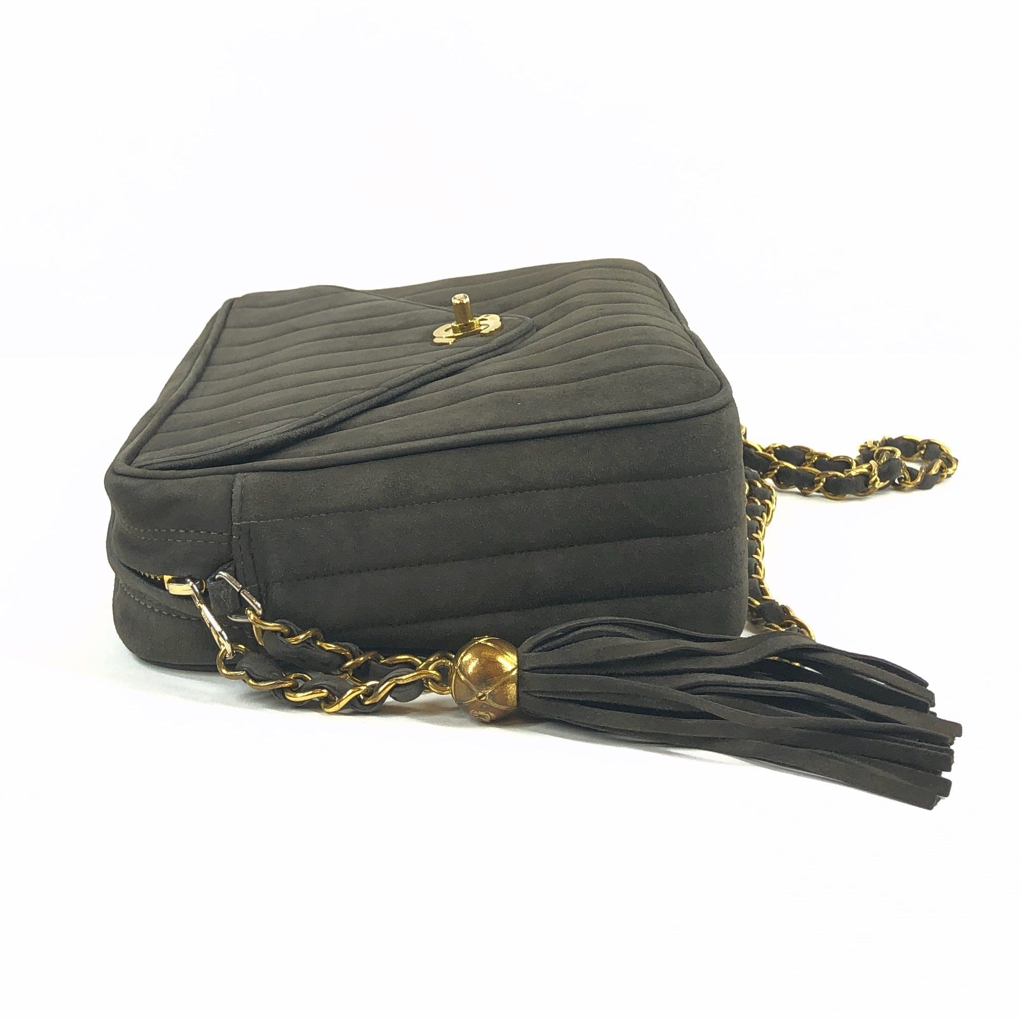 Chanel Mademoiselle With Fringed Chain Shoulder 4001831