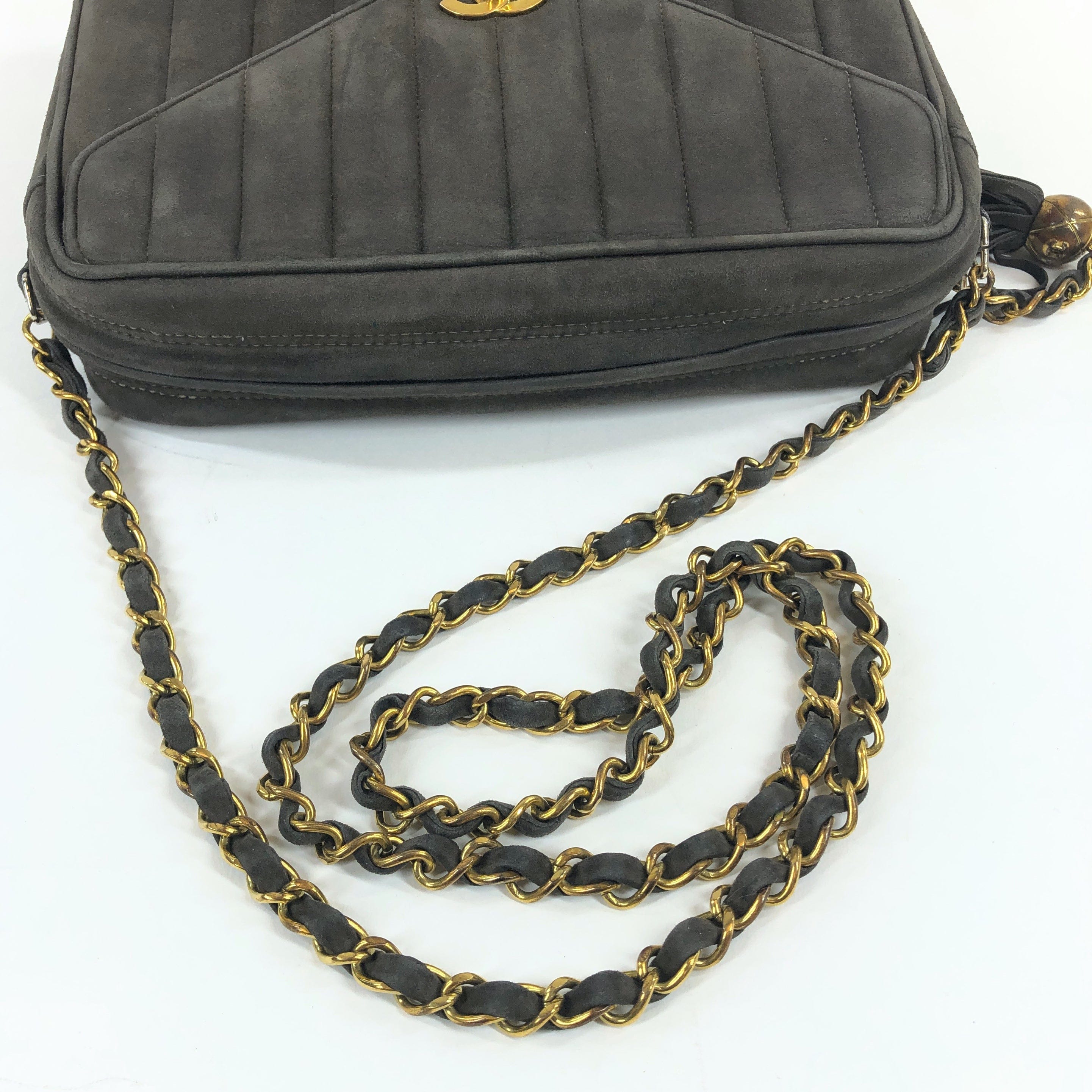 Chanel Mademoiselle With Fringed Chain Shoulder 4001831
