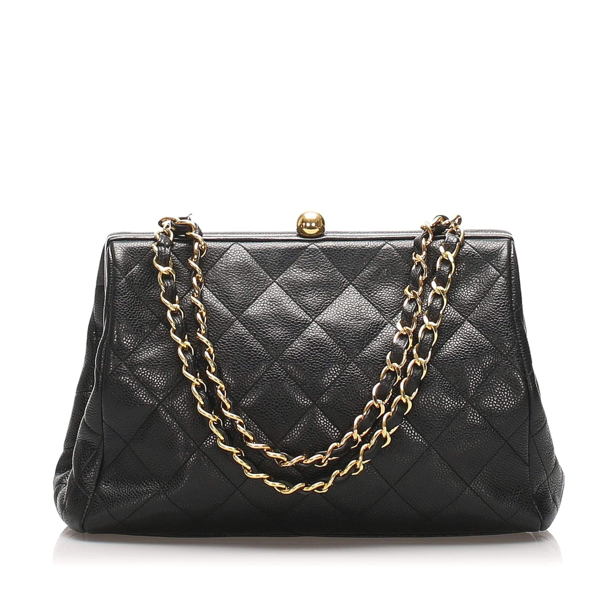 Chanel Matelasse Caviar Leather Shoulder Bag - AWL1554