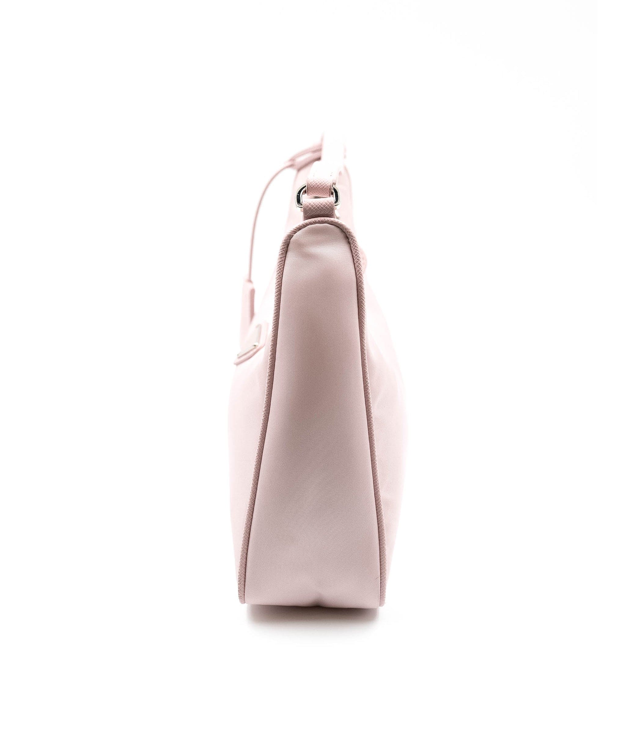 Chanel Prada Pink Nylon Pochette Bag PHW  - AGL2114