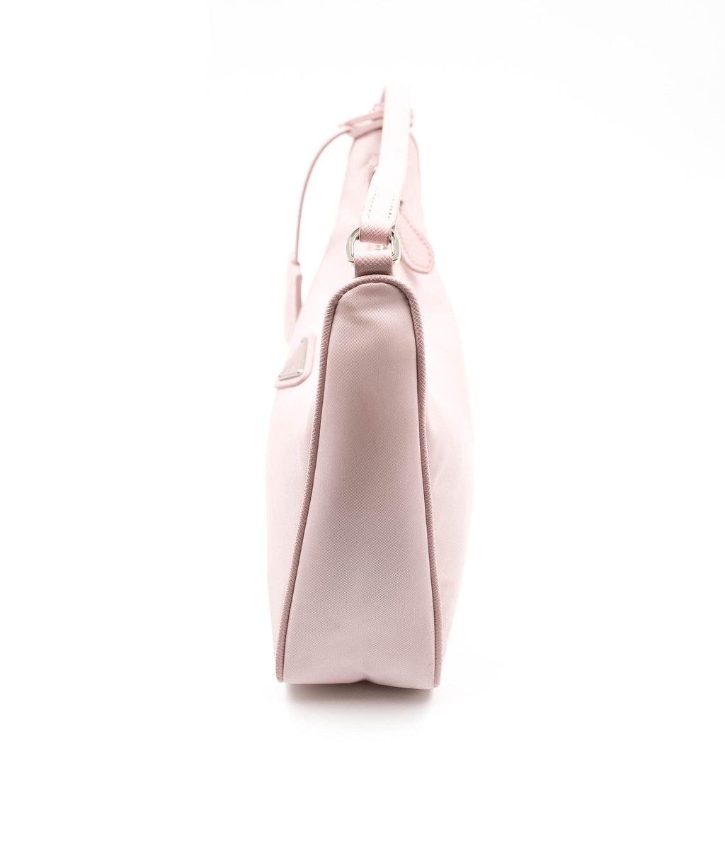 Prada Pink Nylon Pochette Bag – LuxuryPromise