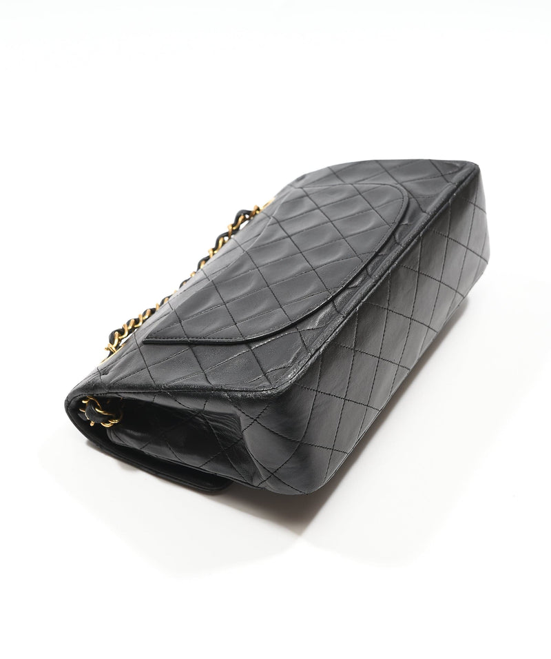 Chanel Vintage Small Classic Flap Black Lambskin GHW SKC1054 – LuxuryPromise