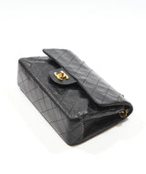 Chanel Preloved Chanel Vintage Small Classic Flap Black Lambskin GHW SKC1054