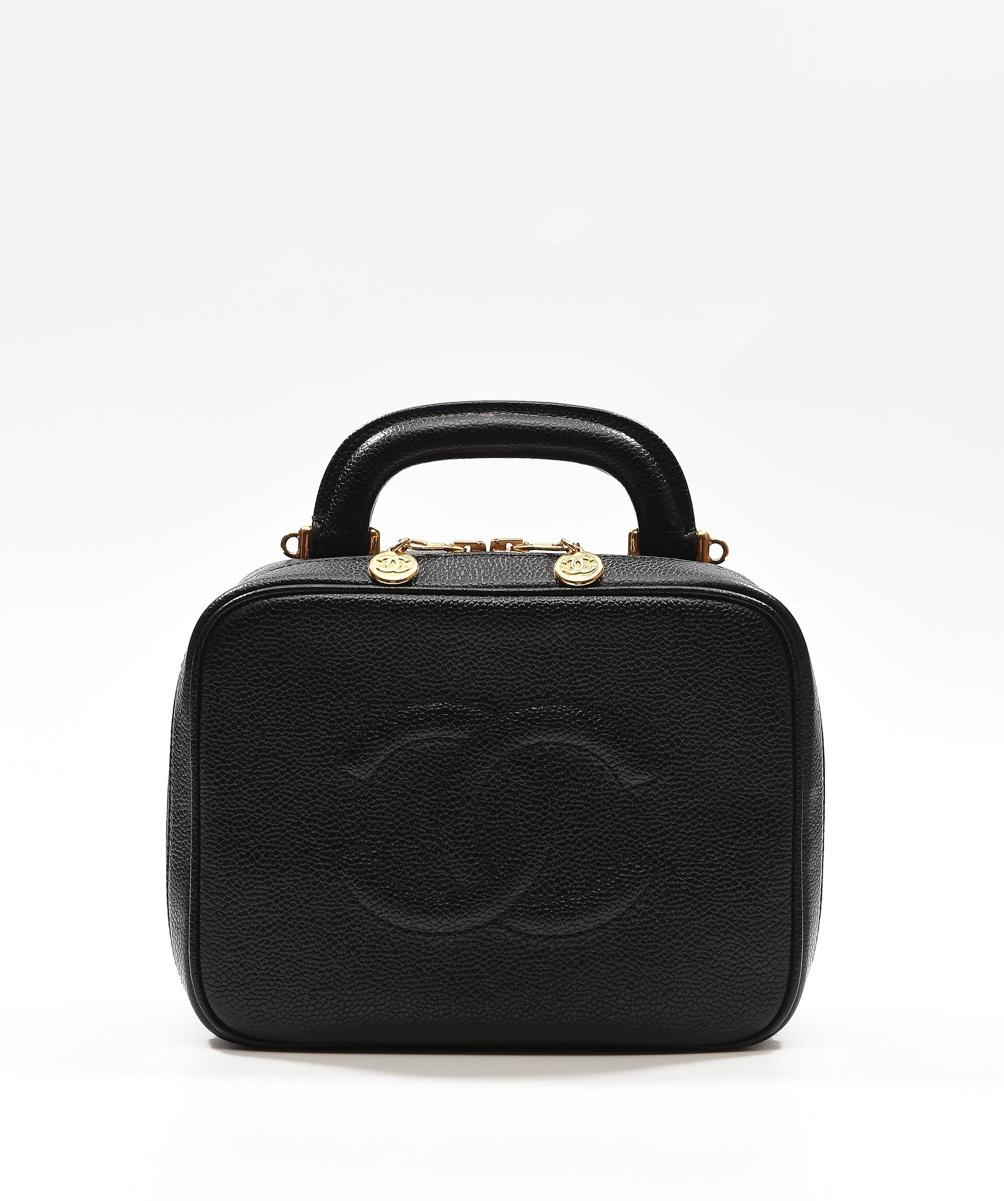 Chanel Preloved Chanel Vintage Top Handle Vanity Case GHW SKC1050
