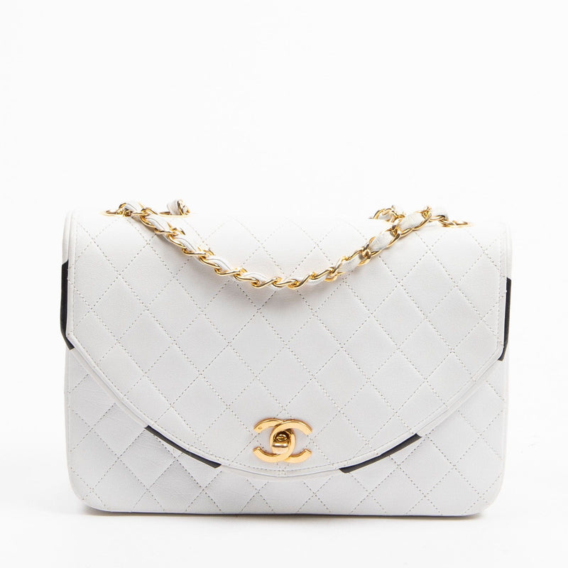 Chanel White Pearl Crush Rectangular Mini Classic Flap Bag Antique Gold  Hardware – Madison Avenue Couture