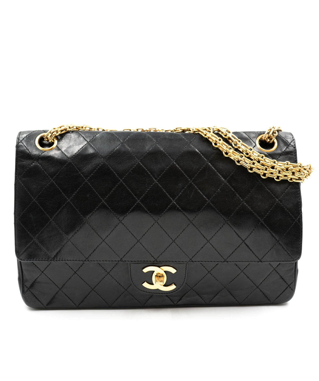 Chanel Vintage Classic Flap with Mademoiselle Chain Medium c.1970s - A –  LuxuryPromise