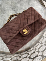 Chanel Suede Shoulder Bag PXL1505