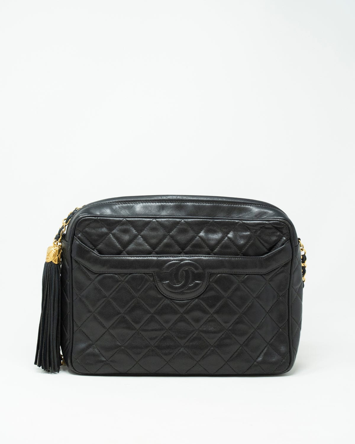 Chanel Vintage Chanel Black Camera Bag - AWL2264