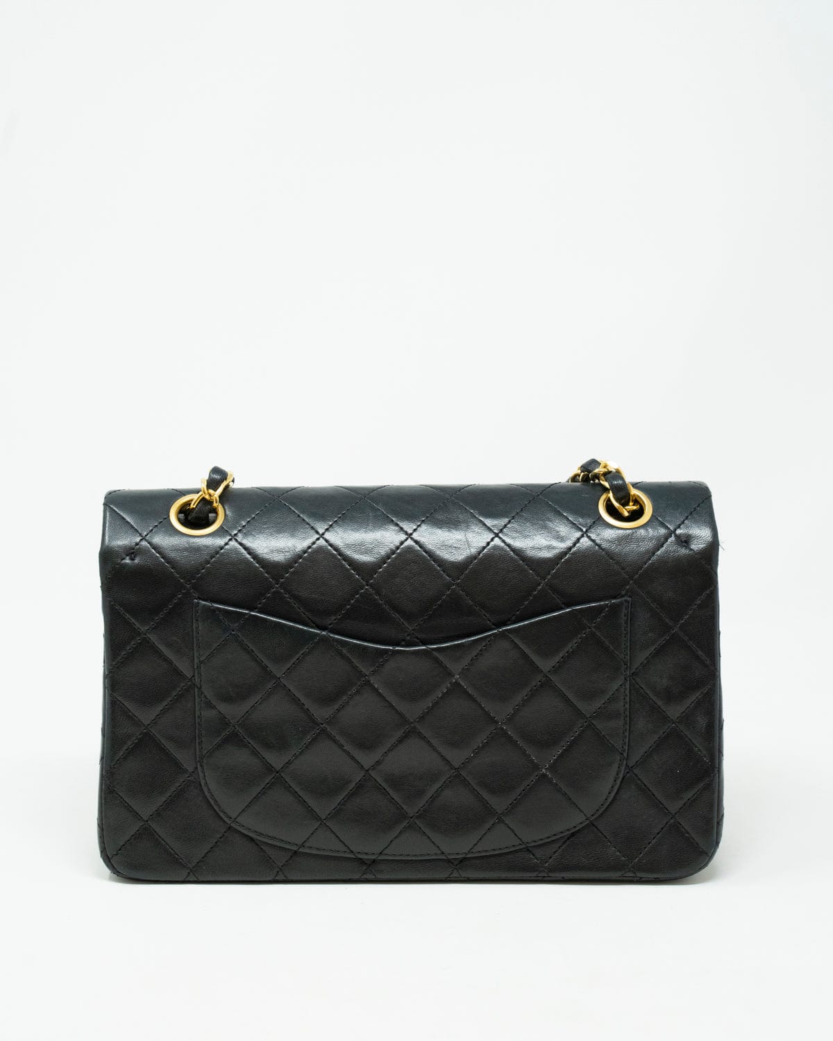 Chanel Vintage Chanel Black Small Classic Double Flap Bag - ASL2884