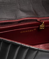 Chanel Vintage Chanel Mademoiselle 10" Medium Classic Flap Shoulder Bag  - ASL1459