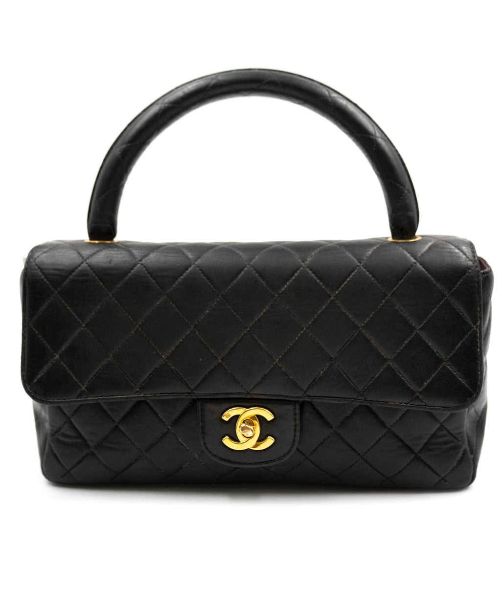 Chanel Coco Top Handle Bag Caviar Leather  lÉtoile de Saint Honoré